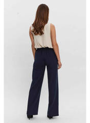 Pantalon droit bleu VERO MODA pour femme seconde vue