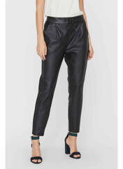 Pantalon slim noir VERO MODA pour femme seconde vue