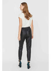 Pantalon slim noir VERO MODA pour femme seconde vue