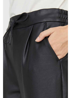 Pantalon slim noir VERO MODA femme