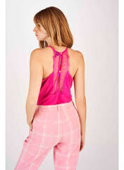Débardeur rose VERO MODA pour femme seconde vue