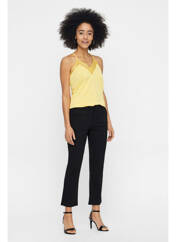 Débardeur jaune VERO MODA pour femme seconde vue