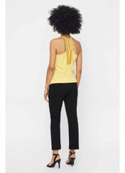 Débardeur jaune VERO MODA pour femme seconde vue