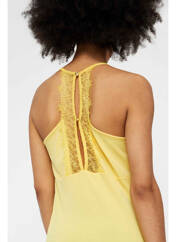 Débardeur jaune VERO MODA pour femme seconde vue