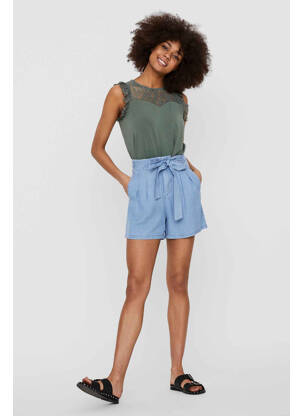 Short bleu VERO MODA femme