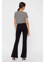 Pantalon flare noir VERO MODA pour femme seconde vue