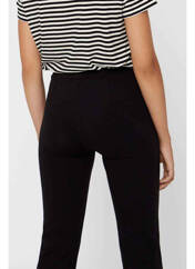 Pantalon flare noir VERO MODA pour femme seconde vue