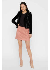 Jupe courte rose VERO MODA pour femme seconde vue