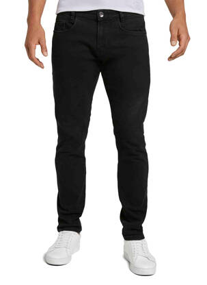 Jeans coupe slim noir TOM TAILOR homme