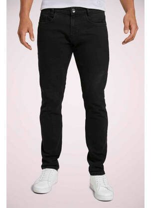 Jeans coupe slim noir TOM TAILOR homme