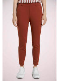 Pantalon slim marron TOM TAILOR femme