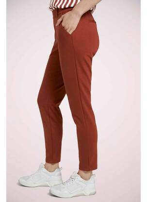 Pantalon slim marron TOM TAILOR femme