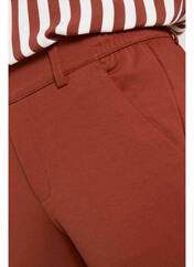 Pantalon slim marron TOM TAILOR pour femme seconde vue