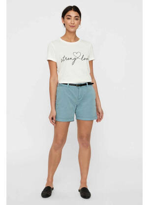 Short bleu VERO MODA femme