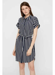 Robe courte bleu VERO MODA pour femme seconde vue