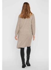 Gilet manches longues marron VERO MODA pour femme seconde vue