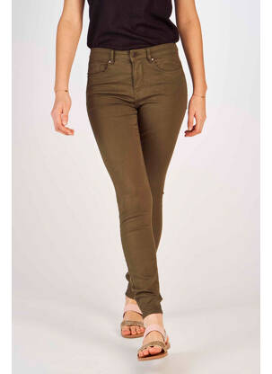 Jeans skinny vert VERO MODA femme