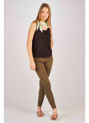 Jeans skinny vert VERO MODA pour femme seconde vue