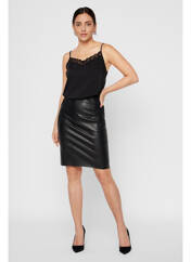Jupe courte noir VERO MODA pour femme seconde vue