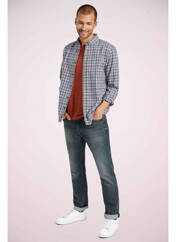 Chemise manches longues bleu TOM TAILOR pour homme seconde vue