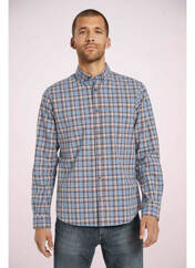 Chemise manches longues bleu TOM TAILOR pour homme seconde vue
