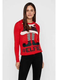 Pull rouge VERO MODA femme