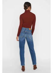 Pull col roulé marron VERO MODA pour femme seconde vue