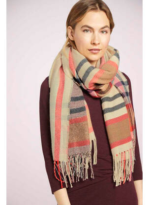 Echarpe beige TOM TAILOR femme
