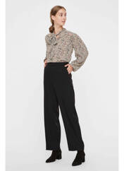 Pantalon chino noir VERO MODA pour femme seconde vue