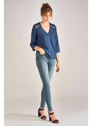 Chemisier bleu VERO MODA femme