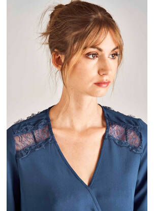 Chemisier bleu VERO MODA femme