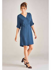 Robe courte bleu VERO MODA pour femme seconde vue
