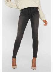 Jeans skinny gris VERO MODA pour femme seconde vue