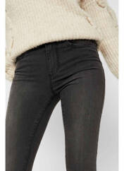 Jeans skinny gris VERO MODA pour femme seconde vue