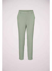 Pantalon droit vert VERO MODA pour femme seconde vue