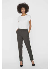 Pantalon chino vert VERO MODA pour femme seconde vue