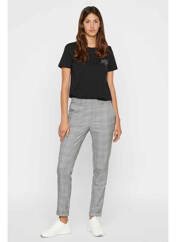 Pantalon chino noir VERO MODA pour femme seconde vue