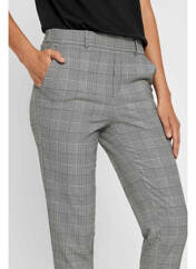Pantalon chino noir VERO MODA pour femme seconde vue