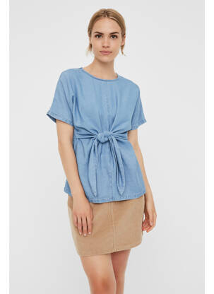 Chemisier bleu VERO MODA pour femme