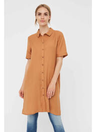 Robe courte marron VERO MODA femme