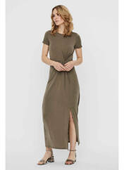 Robe longue vert VERO MODA pour femme seconde vue