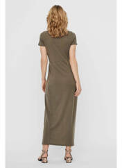 Robe longue vert VERO MODA pour femme seconde vue