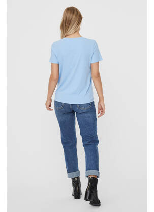 T-shirt bleu VERO MODA femme