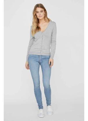 Gilet manches longues gris VERO MODA femme