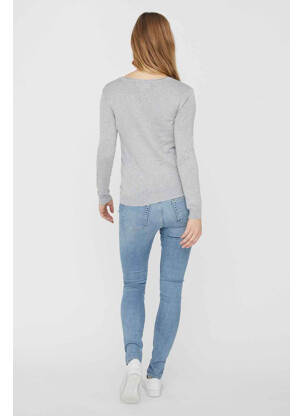 Gilet manches longues gris VERO MODA femme