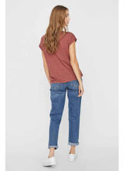 T-shirt rouge VERO MODA pour femme seconde vue