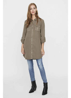 Robe courte vert VERO MODA femme