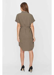 Robe courte gris VERO MODA pour femme seconde vue