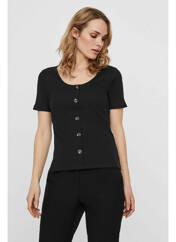 T-shirt noir VERO MODA pour femme seconde vue