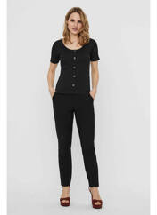 T-shirt noir VERO MODA pour femme seconde vue